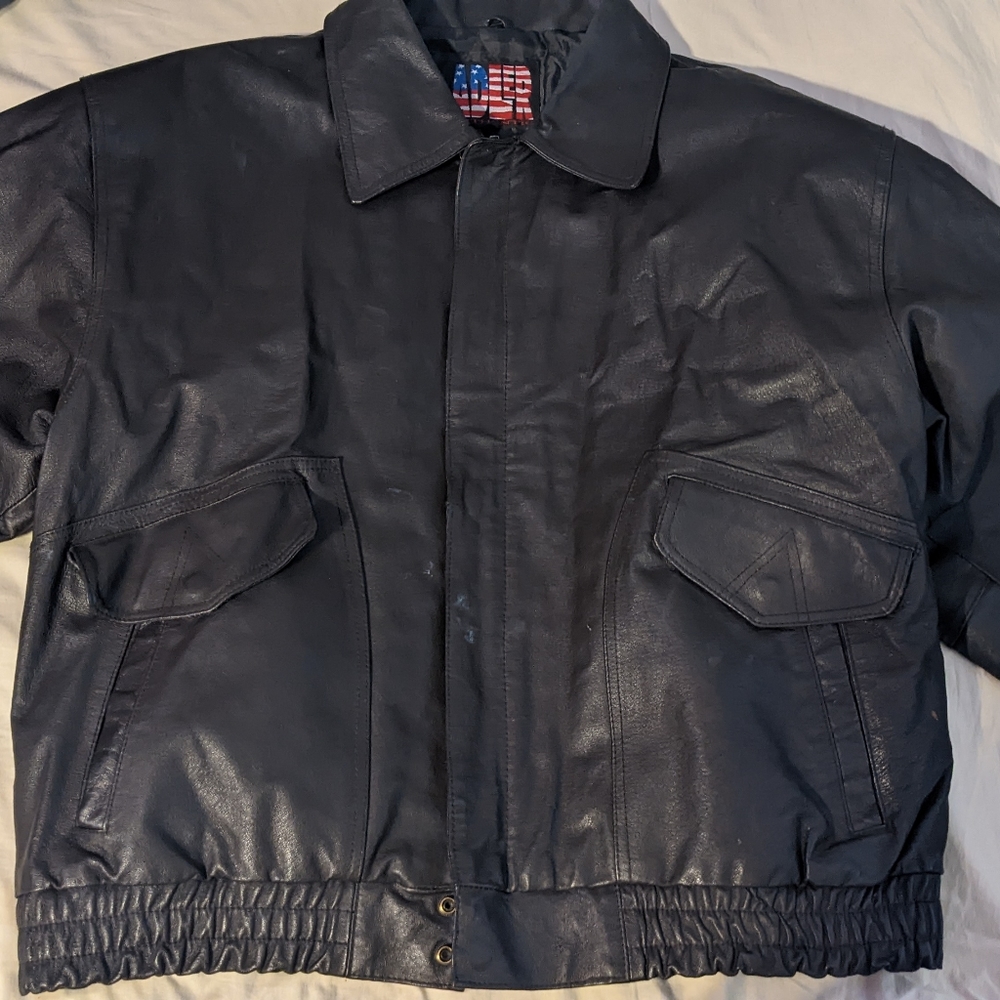 Leather jacket